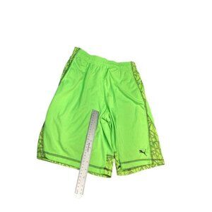 PUMA Green Shorts Clothing Size Large for Boys